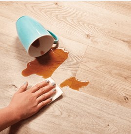 Lantai LVT kering - pilihan ideal untuk ruang modern
